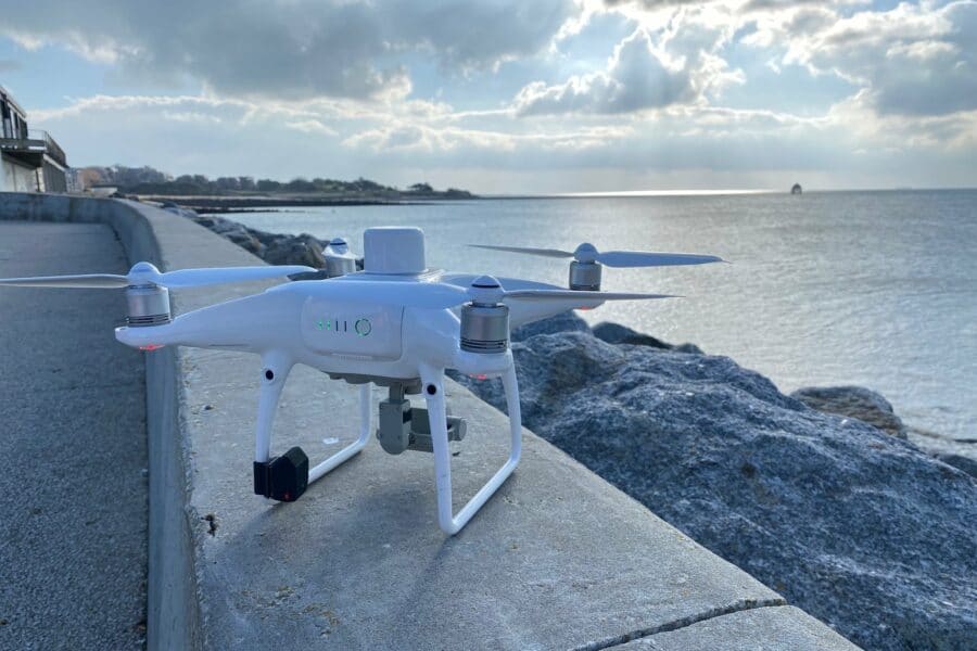 INTERVENTION D’ORTHOPHOTOGRAPHIE pour la surveillance du trait de côte par Drone.